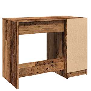 Psací stůl old wood 100 x 50 x 75 cm kompozitní dřevo - obrázek 7