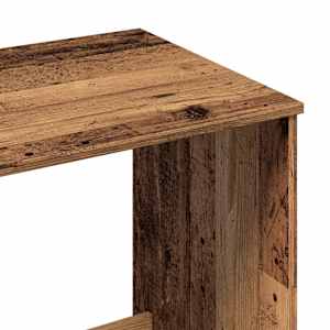 Psací stůl old wood 100 x 50 x 75 cm kompozitní dřevo - obrázek 9