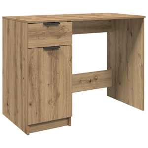 vidaXL kirjutuslaud Artisan Oak 100x50x75 cm Engineered Wood