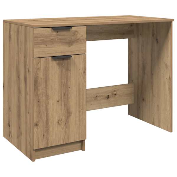 vidaXL kirjutuslaud Artisan Oak 100x50x75 cm Engineered Wood