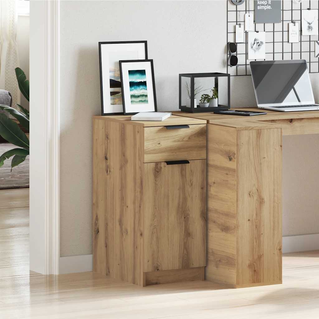 Thumbnail - vidaXL Büroschrank Artisan-Eiche 33x50x75 cm Holzwerkstoff