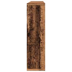 Zrcadlová skříňka s LED old wood 76x15x55 cm kompozitní dřevo - obrázek 7
