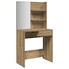 vidaXL peegliga tualettlaud Artisan tamm 74,5x40x141 cm