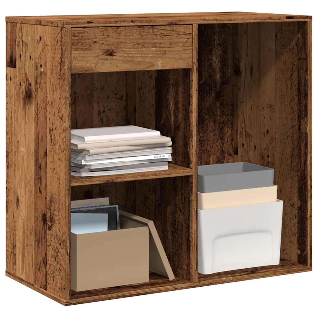 Kosmetikschrank Altholz-Optik 80x40x75 cm Holzwerkstoff