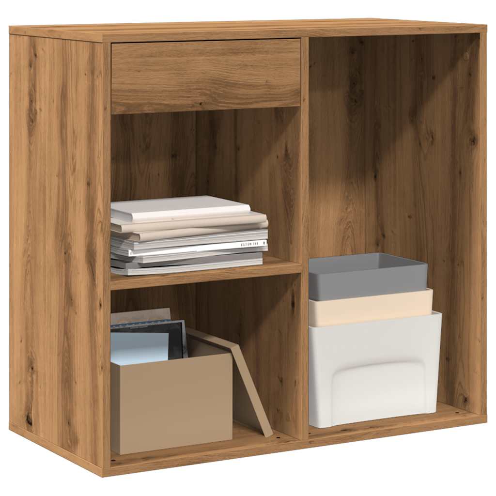 Kosmetikschrank Artisan-Eiche 80x40x75 cm Holzwerkstoff