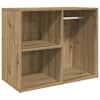 vidaXL riietuskapp Artisan tamm 80x40x65 cm ehituspuit