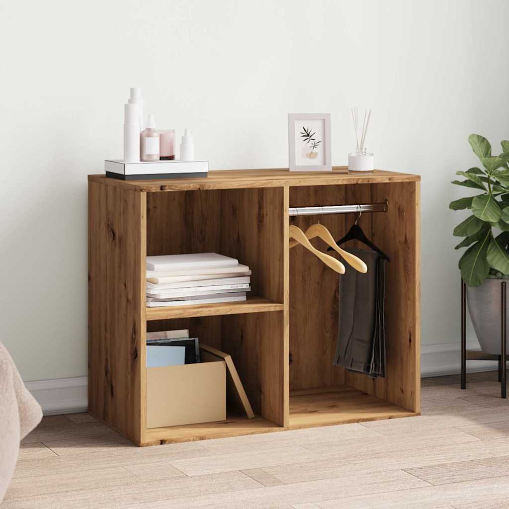 vidaXL šatníková skriňa Artisan dub 80x40x65 cm Engineered Wood