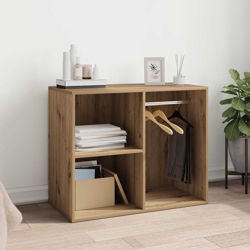 vidaXL Ankleideschrank Artisan Eiche 80x40x65 cm Holzwerkstoff