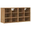 vidaXL Kingakapid 2 tk Artisan Oak 52x30x50 cm