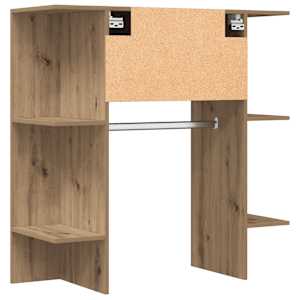 Skříň do předsíně dub artisan 97,5x37x99 cm kompozitní dřevo - obrázek 6