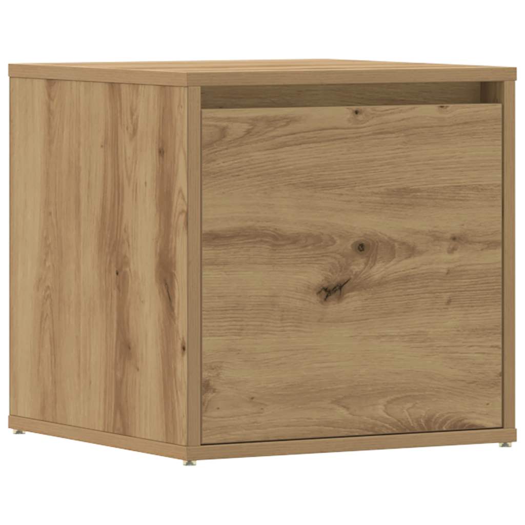 vidaXL Úložný box se zásuvkou dub artisan 40,5x40x40 cm kompozit