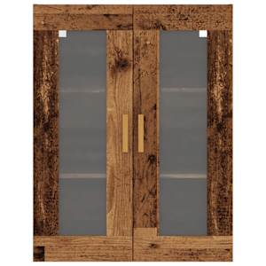 Závěsná nástěnná skříňka old wood 69,5 x 34 x 90 cm - obrázek 4