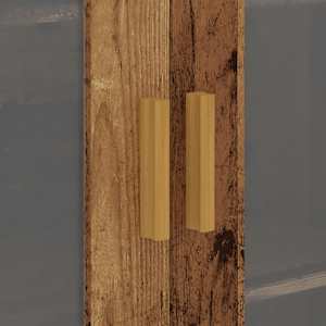 Závěsná nástěnná skříňka old wood 69,5 x 34 x 90 cm - obrázek 8