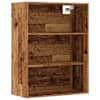 vidaXL Rippseinakapp Vana puit 69,5x32,5x90 cm