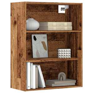 Závěsná nástěnná skříňka old wood 69,5 x 32,5 x 90 cm - obrázek 1