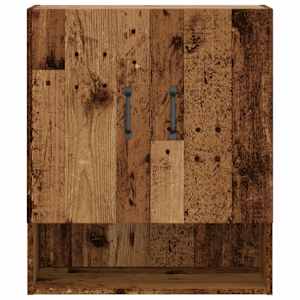 Nástěnná skříňka old wood 60 x 31 x 70 cm kompozitní dřevo - obrázek 4