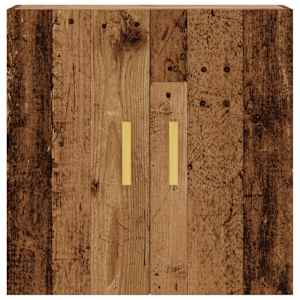 Nástěnná skříňka old wood 60 x 31 x 60 cm kompozitní dřevo - obrázek 4