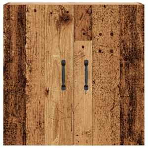 Nástěnná skříňka old wood 60 x 31 x 60 cm kompozitní dřevo - obrázek 4