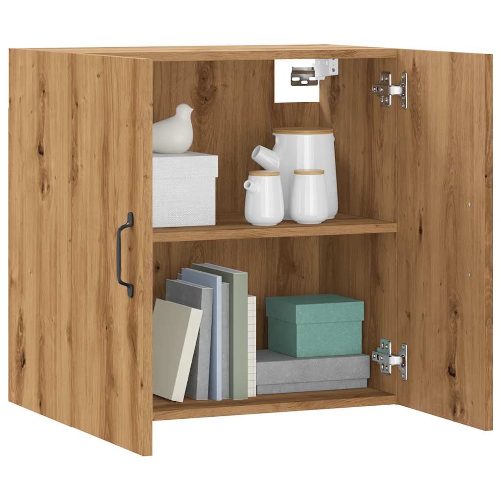 vidaXL Wandschrank Artisan-Eiche 60x31x60 cm Holzwerkstoff