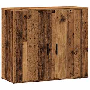 Příborník old wood 80x33x70 cm kompozitní dřevo - obrázek 2
