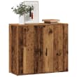 Credenza Rovere Artigianale 80x33x70 cm in Truciolato vidaXL | Leroy Merlin