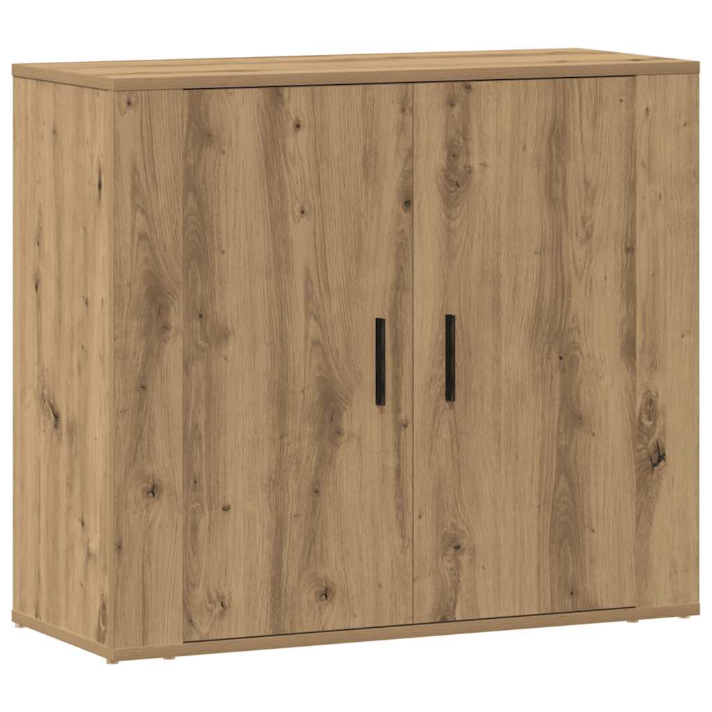 vidaXL Příborník dub artisan 80 x 33 x 70 cm kompozitní dřevo