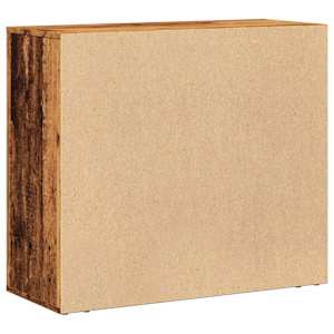 Příborník old wood 80x33x70 cm kompozitní dřevo - obrázek 7