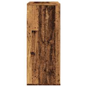 Nástěnná skříňka old wood 80 x 33 x 80 cm kompozitní dřevo - obrázek 5