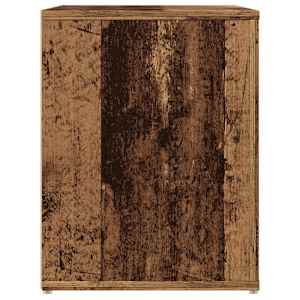 Botník old wood 100 x 35 x 45 cm kompozitní dřevo - obrázek 5