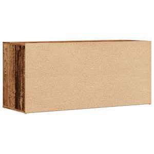 Botník old wood 100 x 35 x 45 cm kompozitní dřevo - obrázek 6