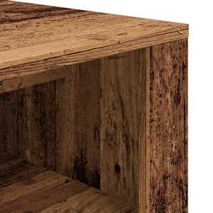 Botník old wood 100 x 35 x 45 cm kompozitní dřevo - obrázek 7