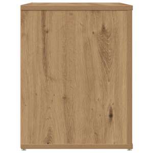 Botník dub artisan 100 x 35 x 45 cm kompozitní dřevo - obrázek 5