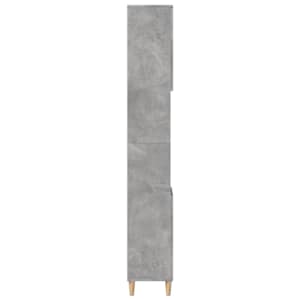 Koupelnová skříňka betonově šedá 30x30x190 cm kompozitní dřevo - obrázek 6