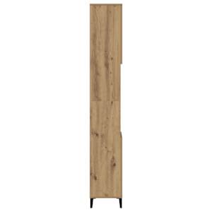 Koupelnová skříňka dub artisan 30x30x190 cm kompozitní dřevo - obrázek 6