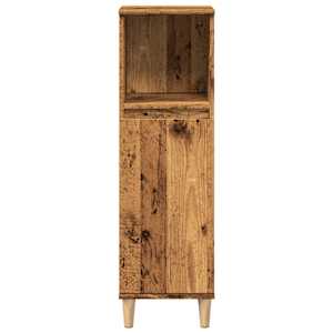 Koupelnová skříňka old wood 30 x 30 x 100 cm kompozitní dřevo - obrázek 4