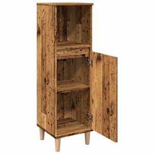 Koupelnová skříňka old wood 30 x 30 x 100 cm kompozitní dřevo - obrázek 5