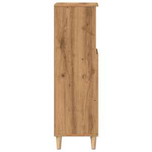 Koupelnová skříňka dub artisan 30x30x100 cm kompozitní dřevo - obrázek 6