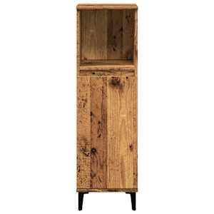 Koupelnová skříňka old wood 30 x 30 x 100 cm kompozitní dřevo - obrázek 4