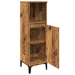Koupelnová skříňka old wood 30 x 30 x 100 cm kompozitní dřevo - obrázek 5