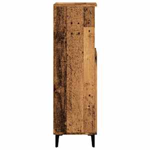 Koupelnová skříňka old wood 30 x 30 x 100 cm kompozitní dřevo - obrázek 6