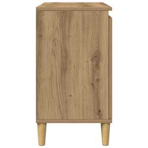 Skříňka pod umyvadlo dub artisan 58x33x60 cm kompozitní dřevo - obrázek 6