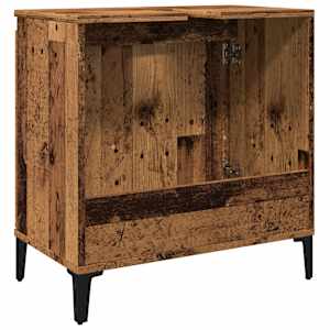 Skříňka pod umyvadlo old wood 58 x 33 x 60 cm kompozitní dřevo - obrázek 7