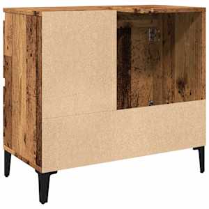 Skříňka pod umyvadlo old wood 65 x 33 x 60 cm kompozitní dřevo - obrázek 7