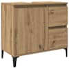 vidaXL valamukapp Artisan Oak 65x33x60 cm Engineered Wood