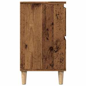 Skříňka pod umyvadlo old wood 80 x 33 x 60 cm kompozitní dřevo - obrázek 6