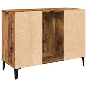 Skříňka pod umyvadlo old wood 80 x 33 x 60 cm kompozitní dřevo - obrázek 7