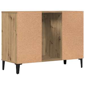 Skříňka pod umyvadlo dub artisan 80x33x60 cm kompozitní dřevo - obrázek 7