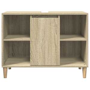 Koupelnová skříňka dub sonoma 80 x 33 x 60 cm kompozitní dřevo - obrázek 5