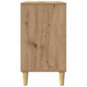 Koupelnová skříňka dub artisan 80 x 33 x 60 cm kompozitní dřevo - obrázek 7
