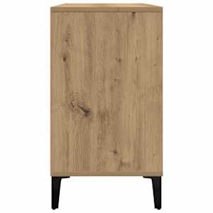 Skříňka pod umyvadlo dub artisan 80x33x60 cm kompozitní dřevo - obrázek 7